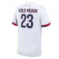 Camiseta Paris Saint-Germain Randal Kolo Muani #23 Segunda Equipación Replica 2024-25 mangas cortas